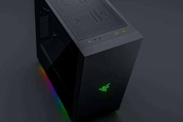 o singură culoare componenta pc N4VF14 tomahawk atx Razer