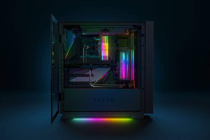 o singură culoare componenta pc N4VF14 tomahawk atx Razer