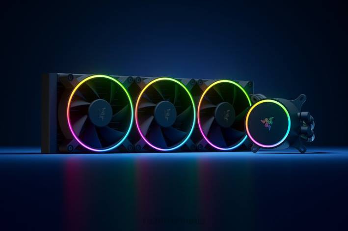 o singură culoare componenta pc N4VF18 răcitor de lichid hanbo chroma rgb aio (capac pompă argb) Razer