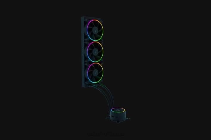 o singură culoare componenta pc N4VF18 răcitor de lichid hanbo chroma rgb aio (capac pompă argb) Razer