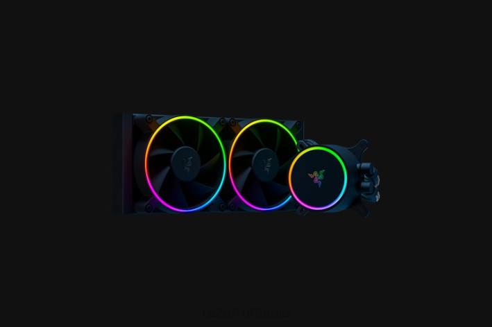 o singură culoare componenta pc N4VF19 răcitor de lichid hanbo chroma rgb aio (capac pompă argb) Razer