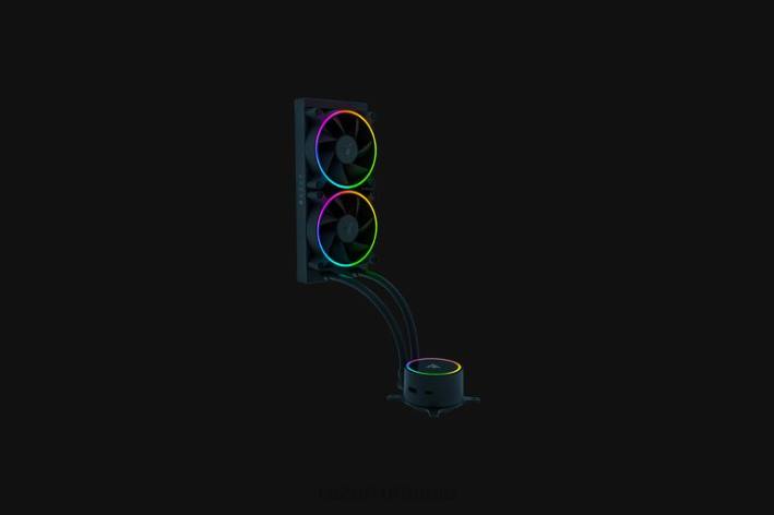 o singură culoare componenta pc N4VF19 răcitor de lichid hanbo chroma rgb aio (capac pompă argb) Razer