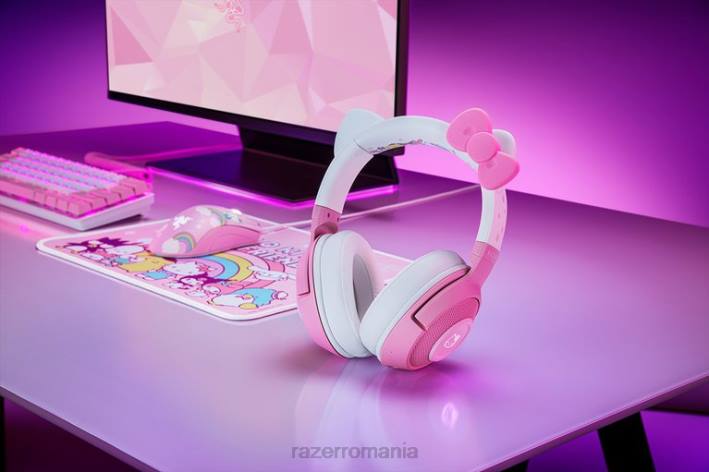 o singură culoare crearea de continut N4VF106 kraken bt - ediția hello kitty and friends Razer