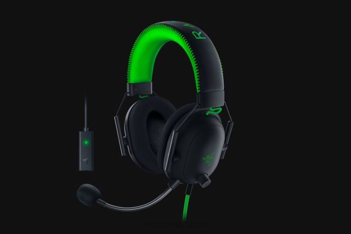 negru audio pentru jocuri N4VF86 ediție specială blackshark v2 Razer