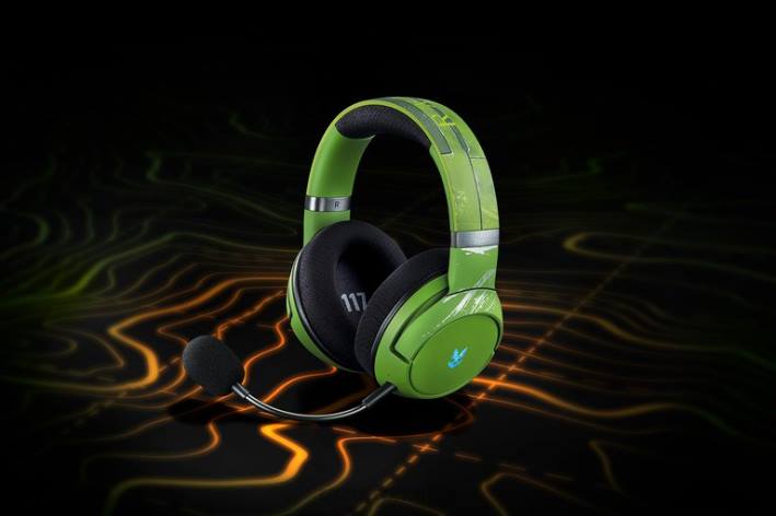 o singură culoare consolă N4VF152 kaira pro pentru xbox - halo infinite Razer