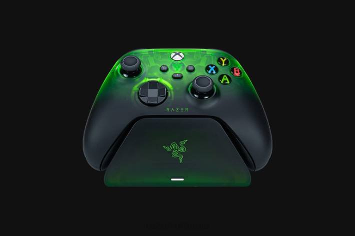 o singură culoare consolă N4VF164 controler wireless și suport de încărcare rapidă pentru ediția limitată xbox Razer