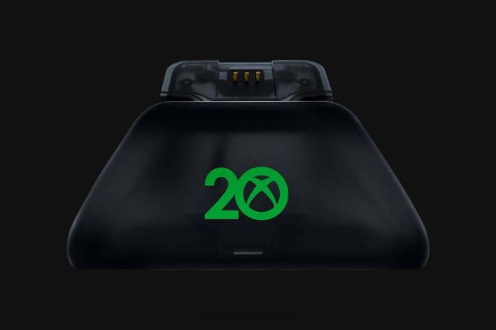 o singură culoare consolă N4VF166 suport universal de încărcare rapidă pentru xbox - ediție limitată a 20-a aniversare xbox Razer