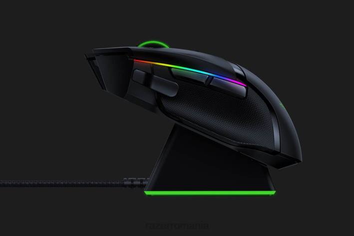 o singură culoare soareci N4VF35 basilisk ultimate cu stație de încărcare Razer