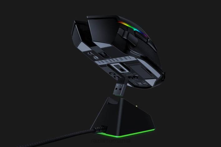 o singură culoare soareci N4VF35 basilisk ultimate cu stație de încărcare Razer