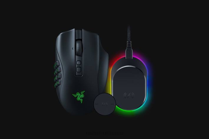 o singură culoare soareci N4VF44 pachet naga v2 pro + mouse dock pro Razer