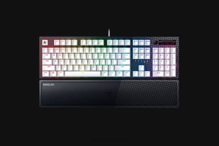 alb tastatură N4VF59 blackwidow v3 - comutator verde - noi - ediția roblox Razer