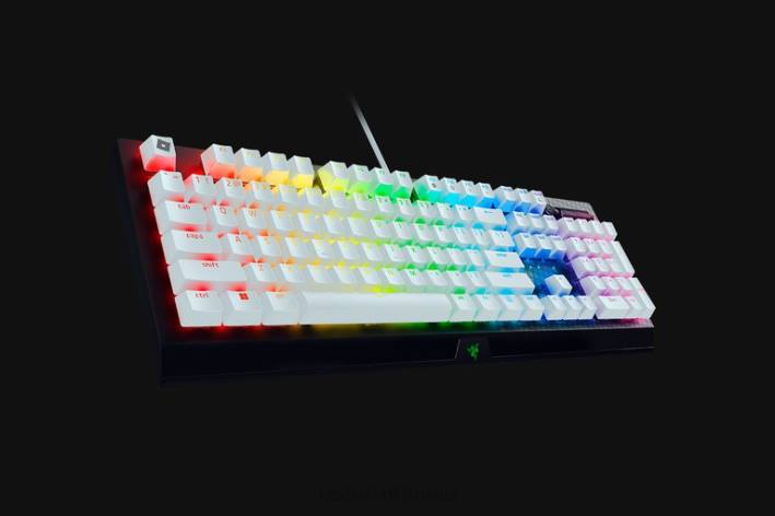alb tastatură N4VF59 blackwidow v3 - comutator verde - noi - ediția roblox Razer