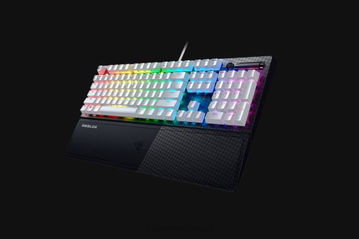 alb tastatură N4VF59 blackwidow v3 - comutator verde - noi - ediția roblox Razer