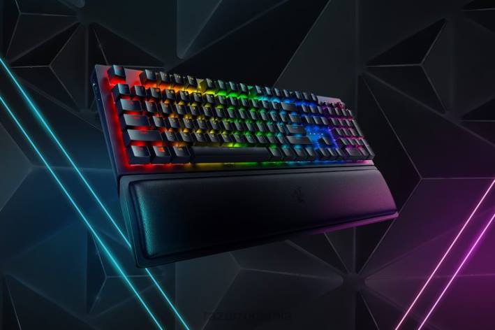 negru tastatură N4VF58 blackwidow v3 pro - comutator verde - noi Razer