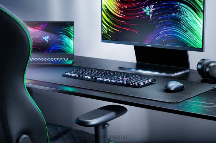 negru tastatură N4VF65 deathstalker v2 pro - comutator optic liniar - noi Razer