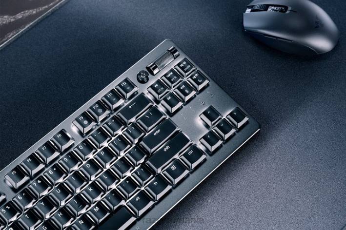 negru tastatură N4VF66 deathstalker v2 pro tenkeyless - comutator optic clicky - noi Razer