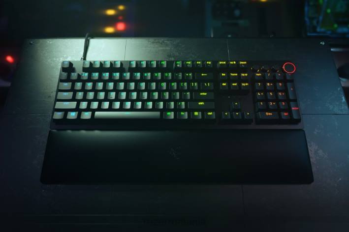 o singură culoare tastatură N4VF69 huntsman v2 - comutator optic clicky - noi Razer