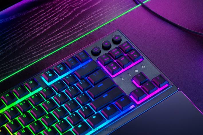 o singură culoare tastatură N4VF76 ornata v3 tenkeyless - noi Razer