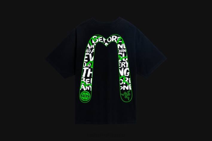 o singură culoare îmbrăcăminte N4VF191 tricou cu imprimeu evisu daicock Razer