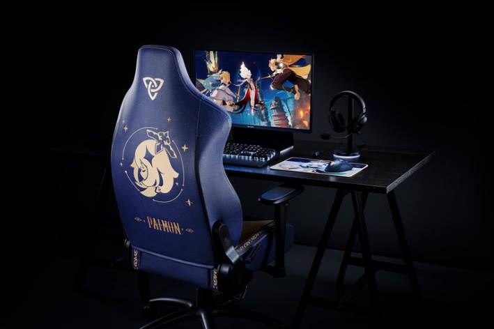 o singură culoare scaun de gaming N4VF127 iskur - ediția de impact genshin Razer